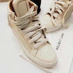 Helmut Lang's high-top sneaker